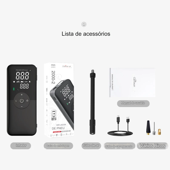 COMPRESSOR DE AR PORTATIL