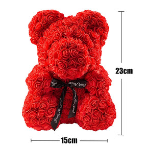 Urso de Pelúcia com rosas - Blossom Urso Mac