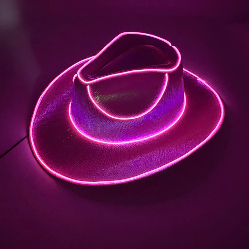 Chapéu Neon Cowboy Smarts® - Recarregável