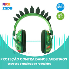 Abafador de Ruídos Infantil Smarts - Dinossauro & Unicórnio